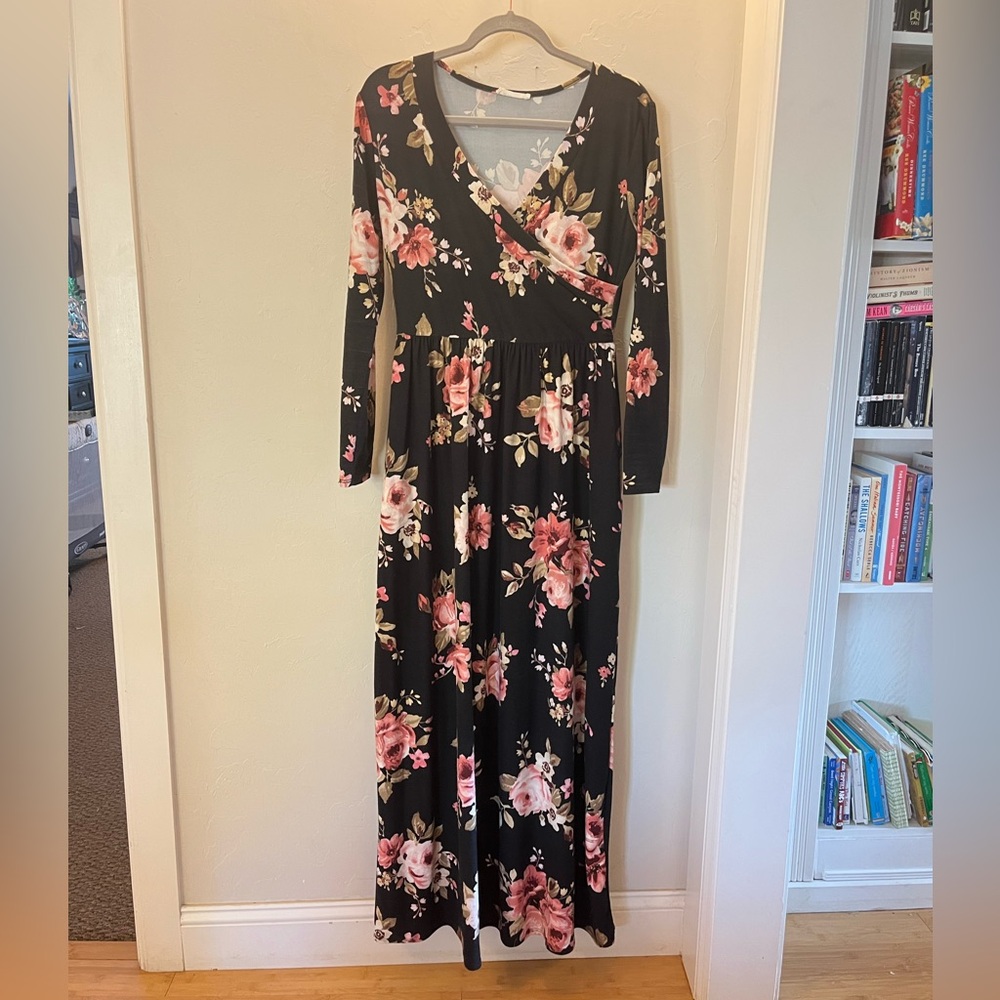 Reb & J Floral Maternity Dress in Large